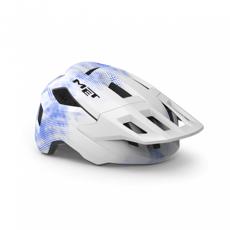 Met Shelter Youth MIPS Helmet in White/Blue