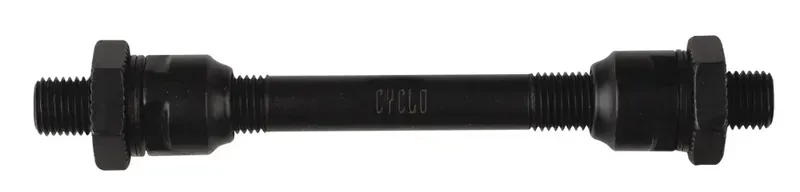Cyclo Tools Hollow QR 9x108mm Front Axle in Black