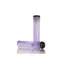 Demolition BMX Axes Grips with Plugs in Clear/Purple