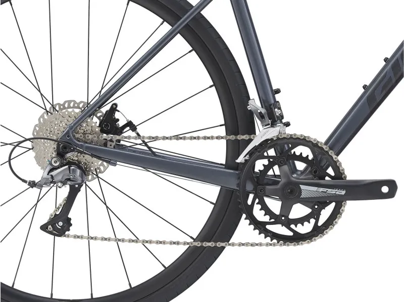 2021 Giant Contend AR 4 Disc Road Bike in Grey-2