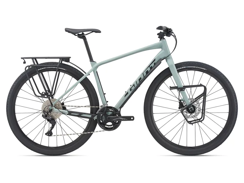 2021 Giant ToughRoad SLR 1 Flat Bar Road Bike in Grey 