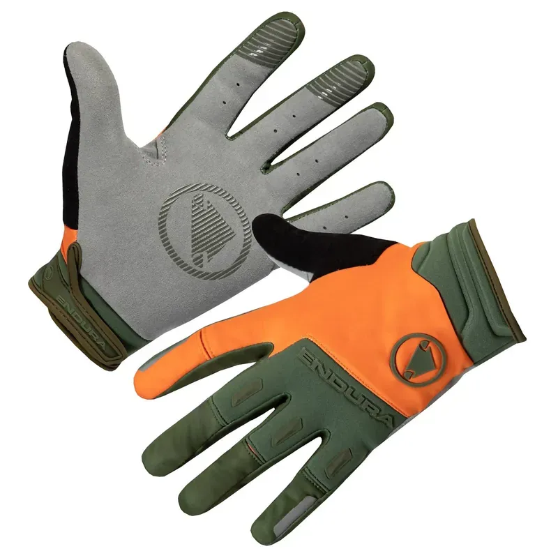 Endura SingleTrack Windproof Gloves in Harvest