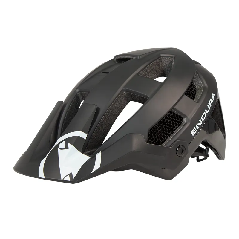 Endura SingleTrack Helmet in Black