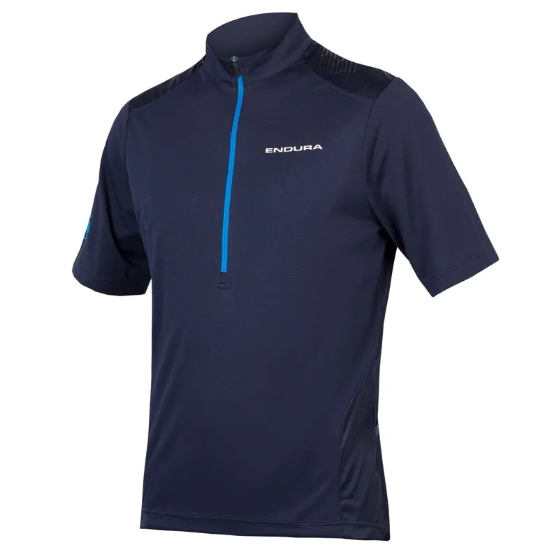 Endura Hummvee Short Sleeve Jersey in Blue