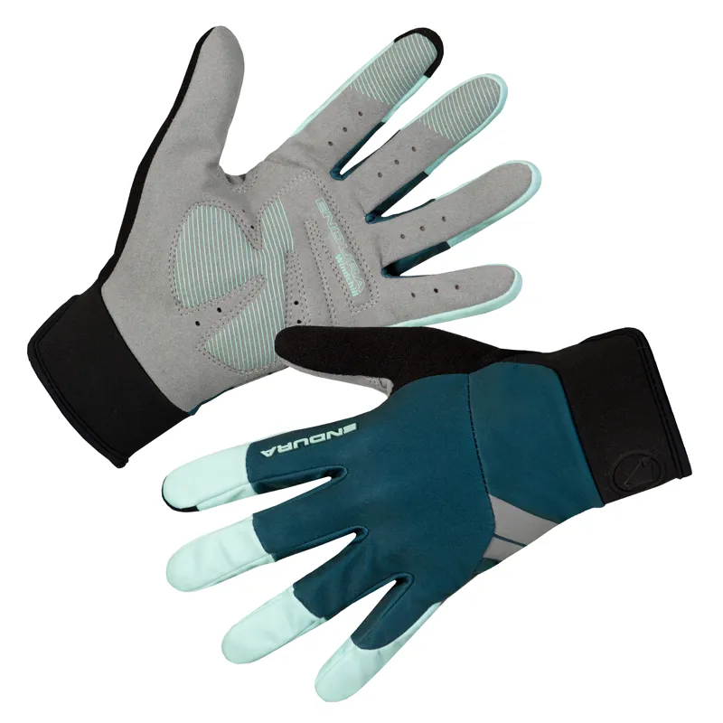 Endura Women's Windchill Gloves in Teal