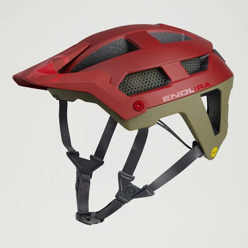 Endura SingleTrack MIPS Helmet in Brick Red-2