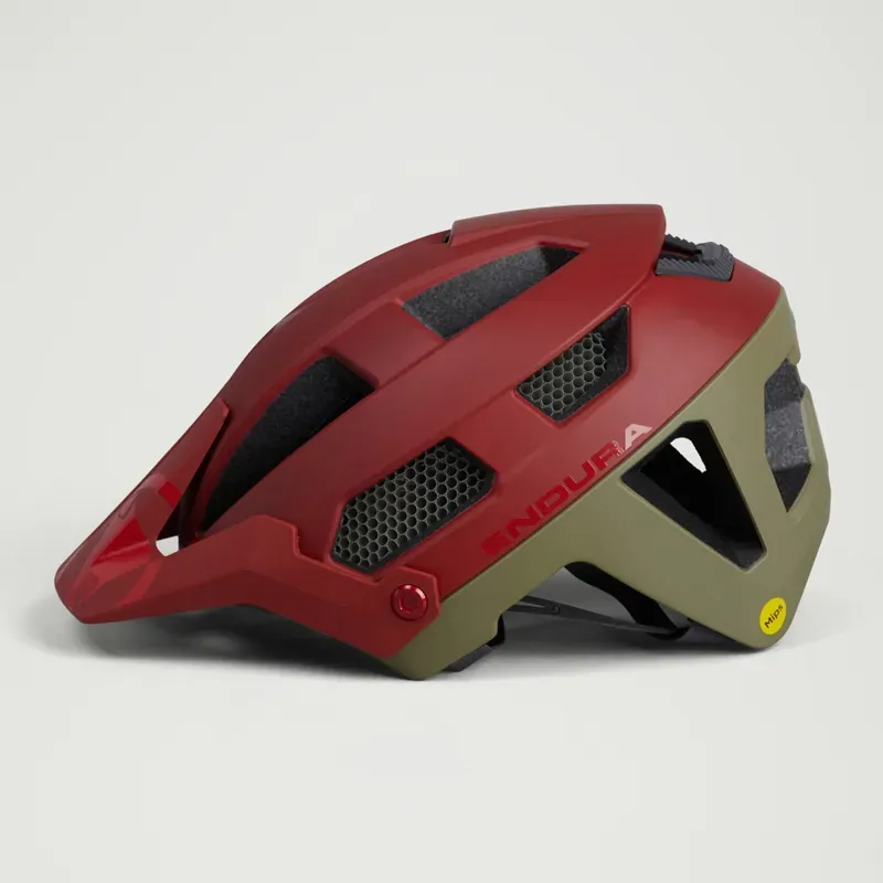 Endura SingleTrack MIPS Helmet in Brick Red-3