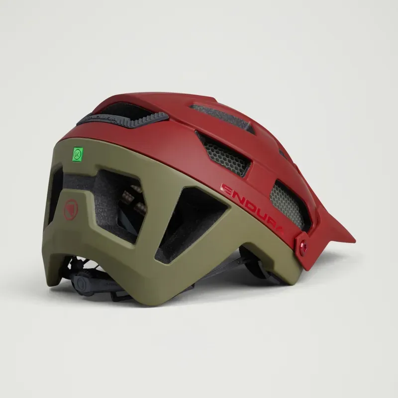 Endura SingleTrack MIPS Helmet in Brick Red-4