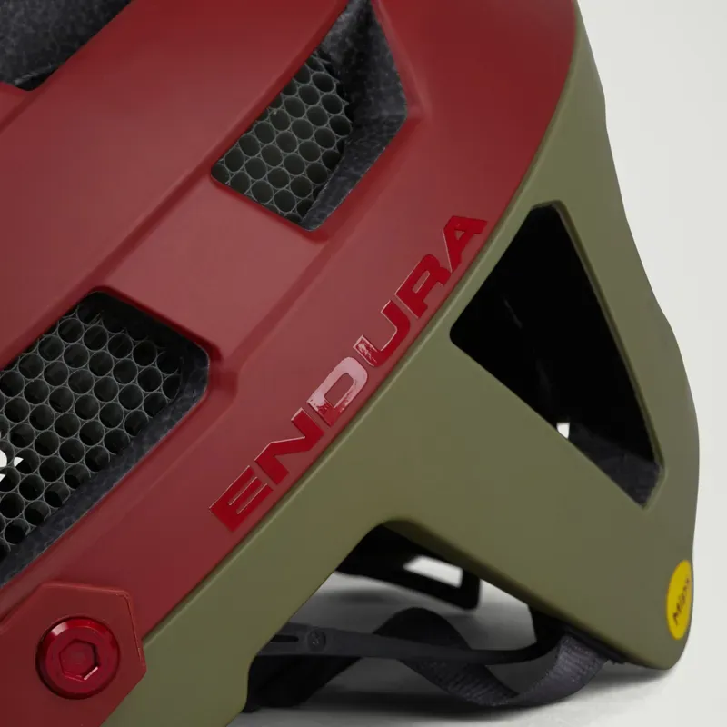 Endura SingleTrack MIPS Helmet in Brick Red-6