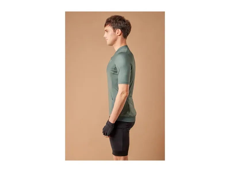 Giant Gabbro Short Sleeve Zipper Jersey in Misty-4