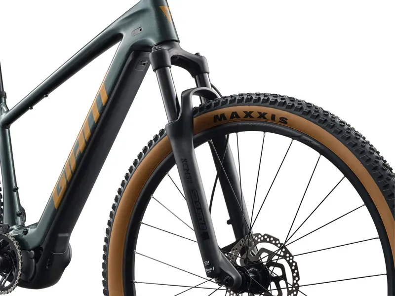 Giant Talon E+ eMTB in Asphalt Green-3