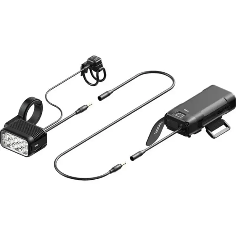 Knog Blinder X 2300 Front Bike Light with Battery and Mounts in Black-10