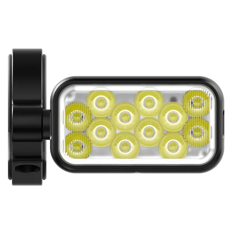 Knog Blinder X 2300 Front Bike Light with Battery and Mounts in Black-2