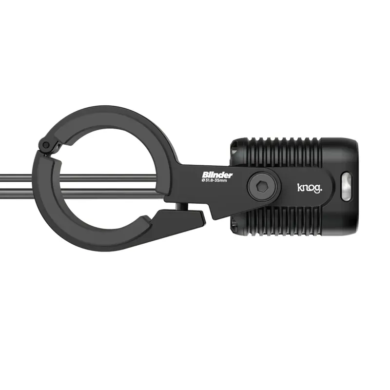 Knog Blinder X 2300 Front Bike Light with Battery and Mounts in Black-3