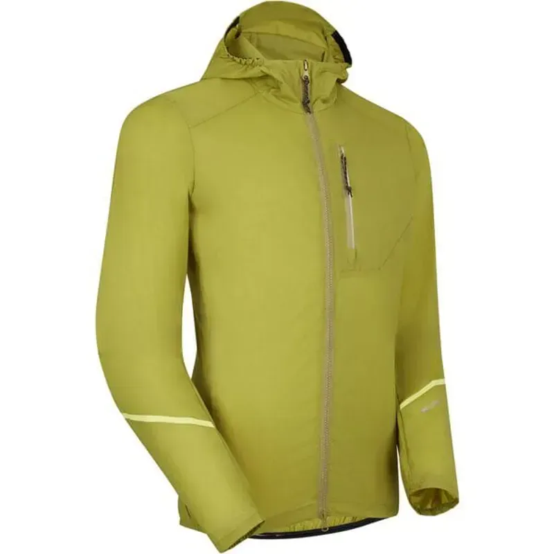Madison Roam Men's Lightweight Windproof Packable Jacket In Moss Green-1