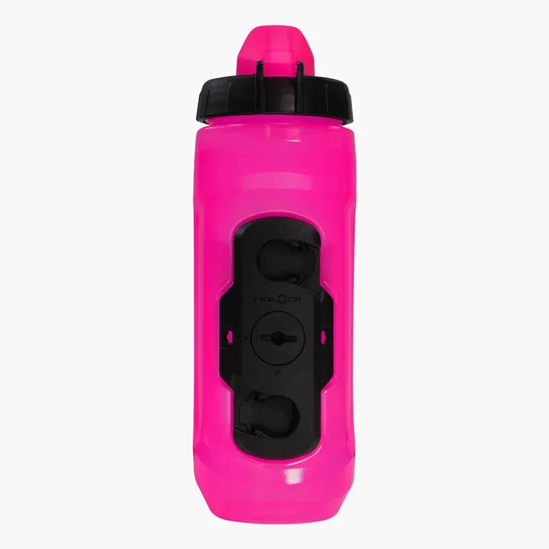 Muc-Off x Fidlock Twist Bottle 590ml + bike base Pink-2