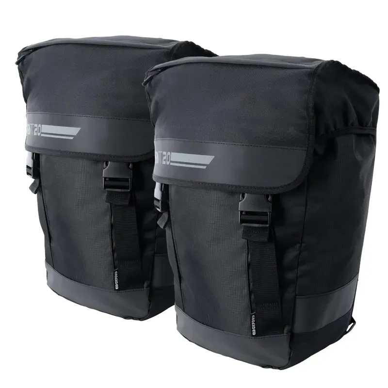 Oxford T20 20-litre QR Pannier Bag in Black-1
