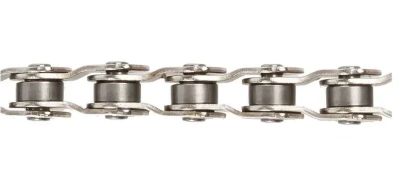 KMC HL1 Half Link Nickel Plated BMX Chain in Silver