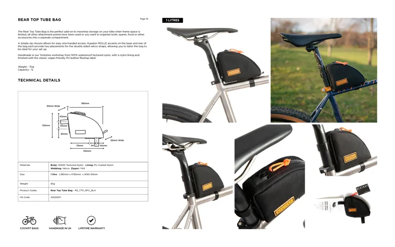 Rear Top Tube Bag-1