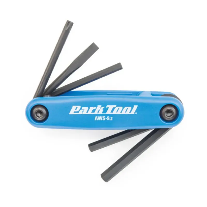 Park Tool AWS-9.2 Fold-Up Hex Wrench Set in Blue