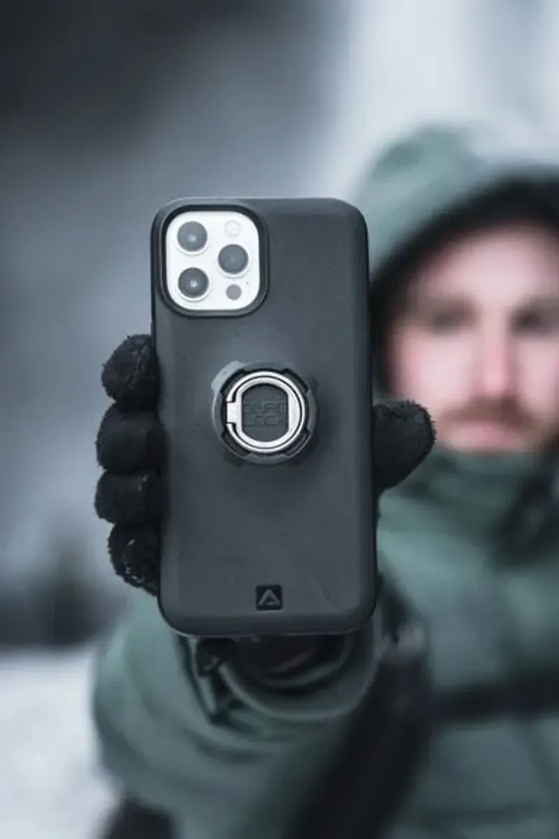 Quad Lock V2 Phone Ring/Stand in Black-1