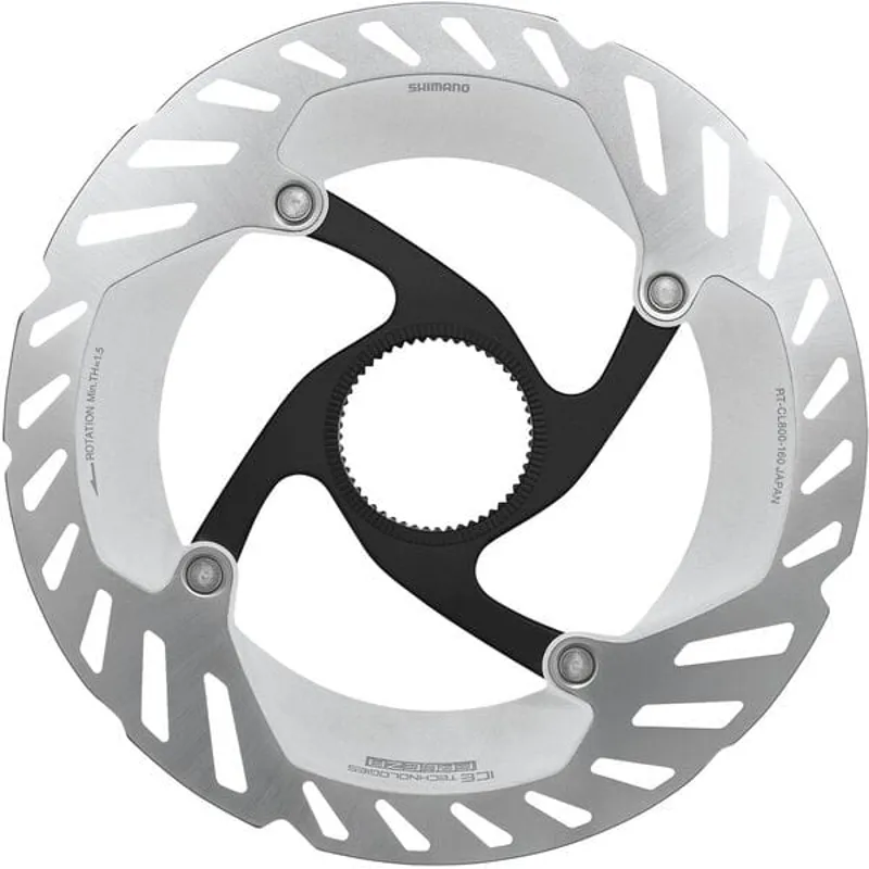Shimano RT-CL800 Ice Tech FREEZA Int. C/Lock 160mm Rotor in Silver