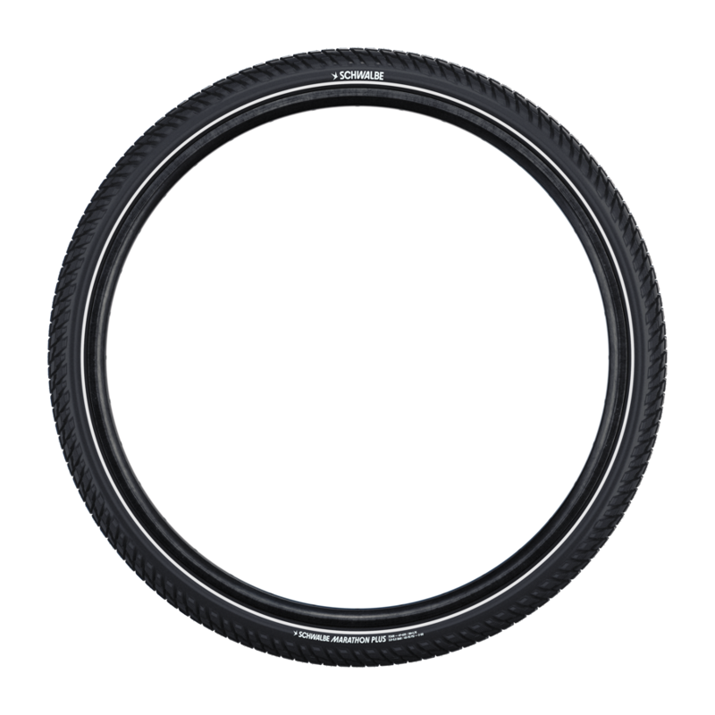 Schwalbe Marathon Plus Tour SmartGuard 26-inch Tyre in Black/Reflex-2