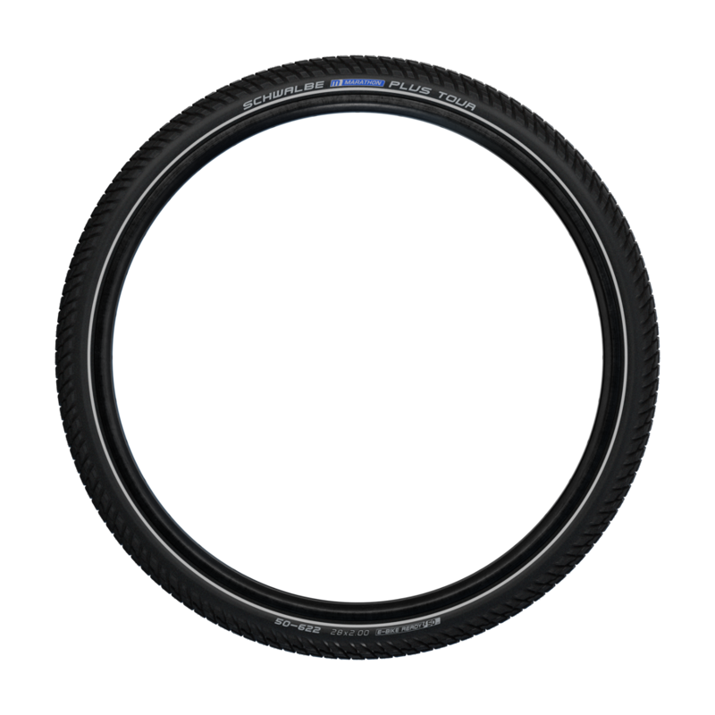 Schwalbe Marathon Plus Tour SmartGuard 26-inch Tyre in Black/Reflex-1