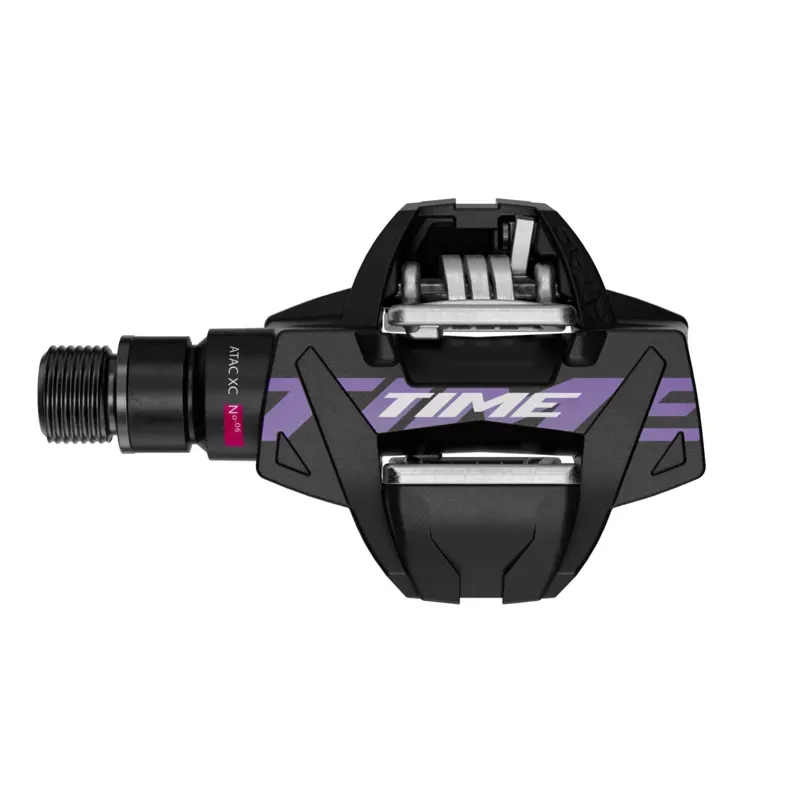 Time Sport XC 6 ATAC Pedals in Black/Purple
