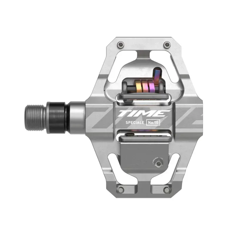 Time Sport Speciale 10 ATAC SM 9/16-inch Pedals in Raw Aluminium