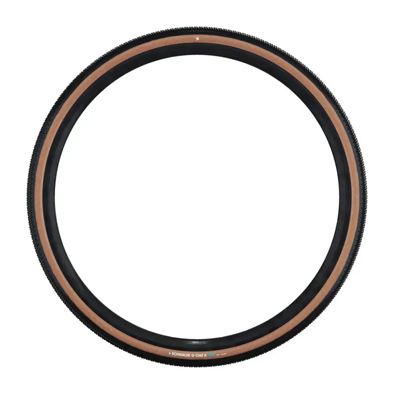 Schwalbe G-One R Pro TLR Race Evo V-Guard Gravel Tyre In (folding) BLACK/TRANS