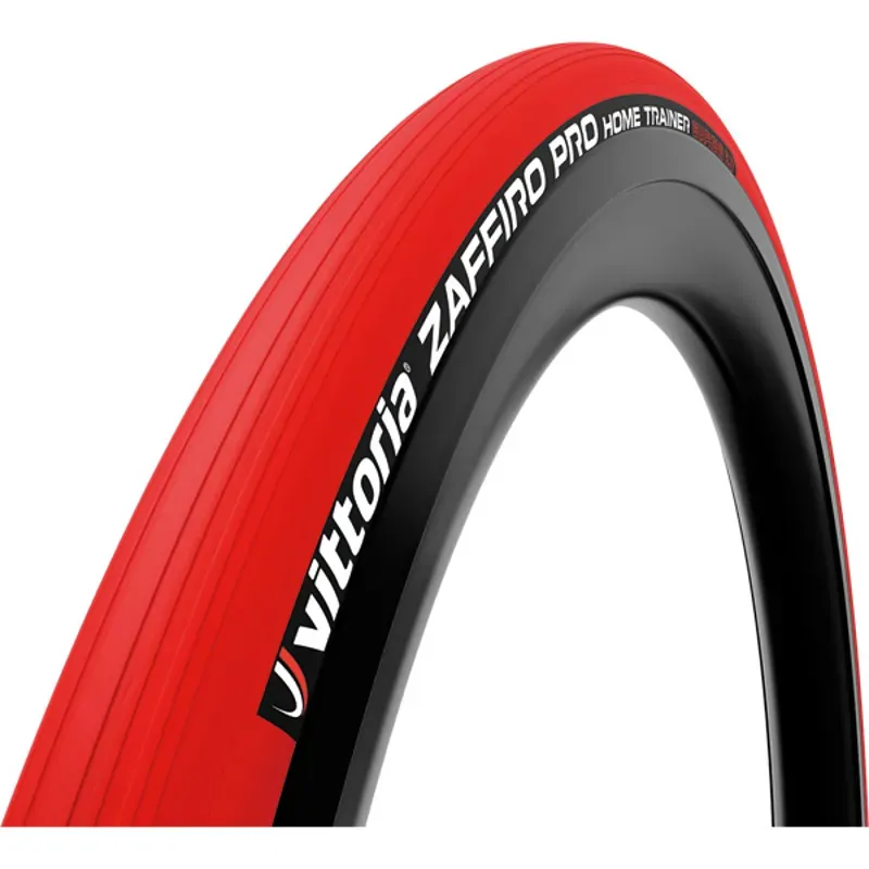 Vittoria Zaffiro Pro Home Trainer 700x23c Foldable Tyre in Red
