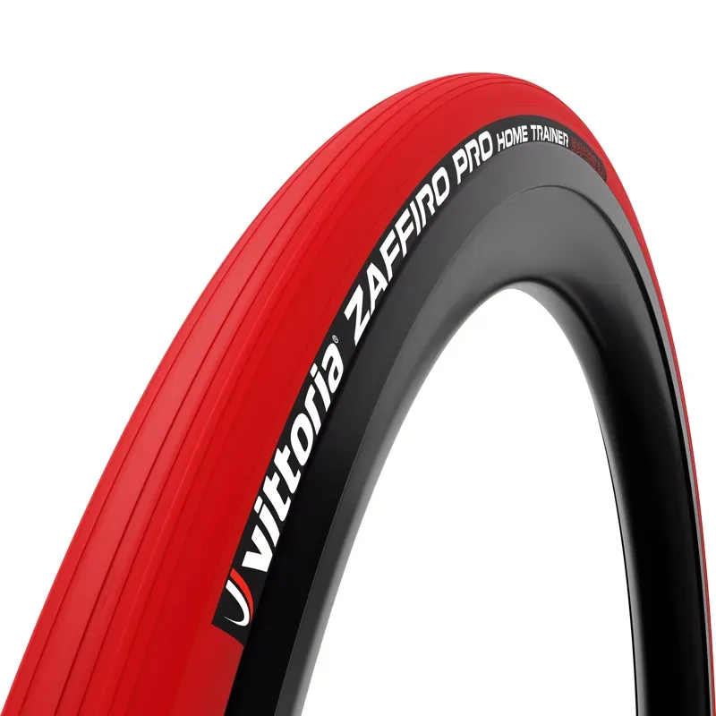 Vittoria Zaffiro Pro Home Trainer 700x23c Foldable Tyre in Red-1